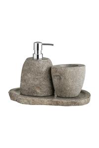 Подставка для зубных щеток и мыльница на подставке Gara House Nordic, бежевый