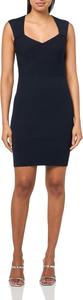 Женское платье BOSS Sweetheart из мягкого рубчика, Premium Navy