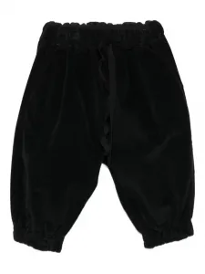 Брюки на завязках Album Di Famiglia Kids, черный