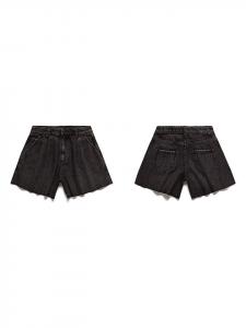 Шорты бермуды Sisley, черный