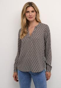 Блузка Kaffe Kakenny Weave, коричневый