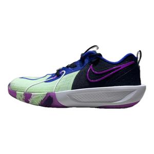 Детские баскетбольные кроссовки Nike Air Zoom GT Cut 3 GS, Blue, green, purple, black