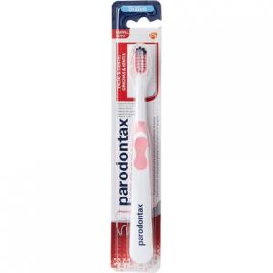 Мягкая зубная щетка для взрослых для десен и зубов Parodontax