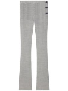 Courrèges брюки Oblique, черный