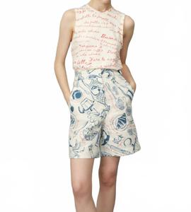 Шорты Марэ в синем Project Adamo