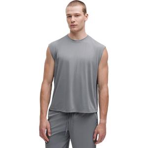 Мужские майки Sun Gray Lululemon, серый