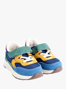 Детские кроссовки с цветными блоками на шнурках JoJo Maman Bébé, Mulberry