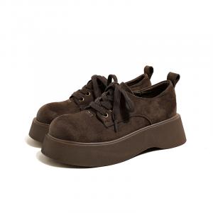 Ouumeis Женские повседневные туфли-лодочки - тёмный кофе, цвет Dark Coffee