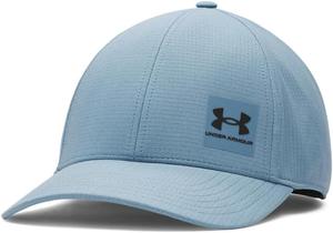 Мужская кепка Under Armour Iso-chill ArmourVent Stretch Fit, (418) Blue Smoke/Black