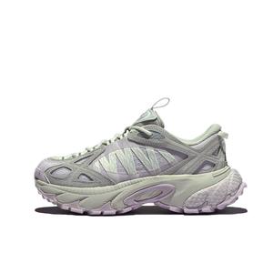 ANTA SNEAKERVERSE Нескользящие износостойкие низкие повседневные туфли женские серо-фиолетовые