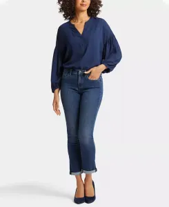 Джинсы Petite Sheri Slim Roll Cuff NYDJ, синий