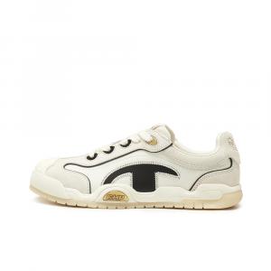 Низкие скейтерские кроссовки мужские milk white/black Champion, белый белый/черный