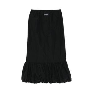 Юбка Marine Serre Nylon Midi Bubble Skirt, Black