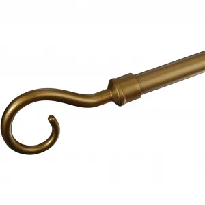 Наконечник для карниза Liedeco «Apoll», (комплект, 1 шт.), для карнизов Ø 20 мм, цвет matt/goldfarben