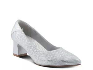 Туфли Patrizia Senna, серебристый металлик