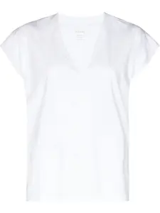 Футболка с V-образным вырезом Frame, белый