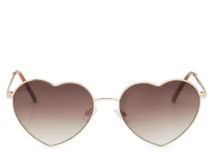 Солнцезащитные очки Loveletter Heart Sunglasses Kelly & Katie, золото