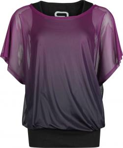 Футболка RED by EMP, черный/фиолетовый
