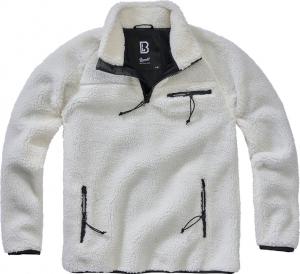 Пуловер Brandit Teddyfleece Pullover, белый