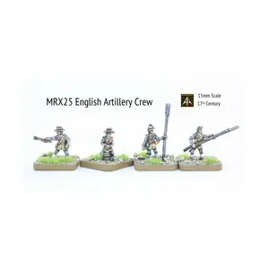 Английский артиллерийский расчет, Altuos Historical Miniatures - The 17th Century (15mm)