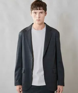 Пиджак из трикотажа с принтом Union Station, цвет Charcoal Gray