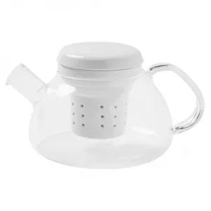El Corte Inglés Боросиликатный чайник с фильтром, белый