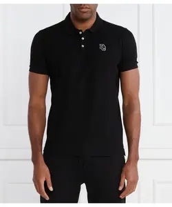 Футболка поло Slim fit Dsquared2, черный