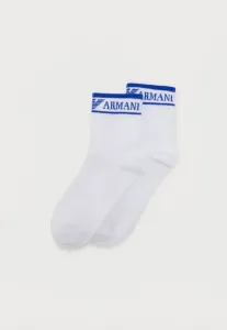 Носки до щиколотки, комплект из 2 пар. Emporio Armani, White