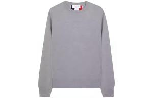 Джемпер с круглым вырезом THOM BROWNE, серый