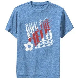 Футболка с принтом Boys own the field performance Licensed Character, синий