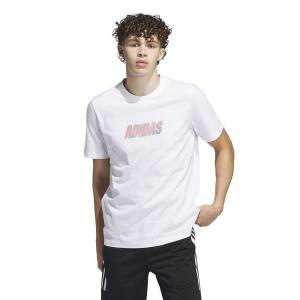 Мужская футболка adidas Graphic Sportswear Adidas, белый