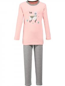 Erwin Müller Детская пижама из трикотажа, розового цвета