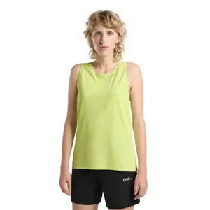 Футболка без рукавов Jack Wolfskin Prelight Stride, желтый