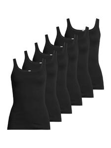 Майка/топ из тонкого хлопка черного цвета Nina von C.