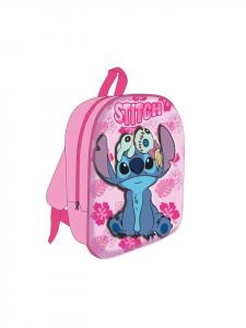 Lilo & Stitch 3D рюкзак для детей - розовый рюкзак Mischief Bag 30 см