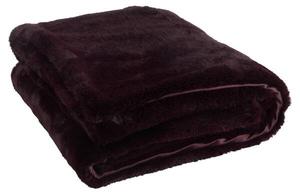 Одеяло J-LINE GPB, 130x180x130 см цвет burgundy