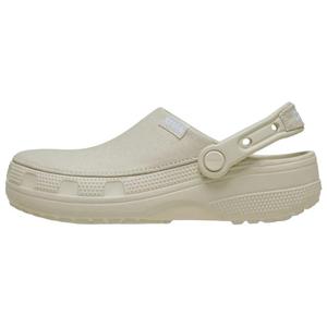 Износостойкие низкие повседневные кроссовки Unisex Beige Crocs, белый