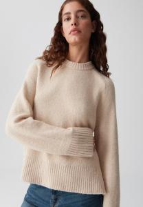Джемпер OPUS COZY LOOSE FIT, Macadamia/Beige