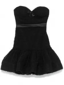 Платье мини из тюля с эффектом деграде Viktor & Rolf, черный