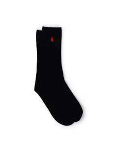 Короткие мужские носки с вышитой лошадью Ralph Lauren, тёмно-синий
