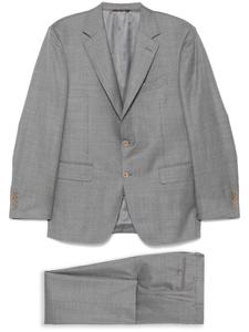 Canali шерстяной костюм, серый