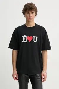 Хлопковая футболка Études Studio, черный