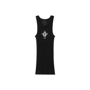 Майка Hairy Cross Tank Top Chrome Hearts, черный