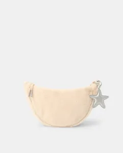 Поясная сумка для девочки из овчины Kids El Corte Inglés, экрю