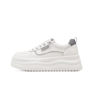 ST&SAT Женские противоскользящие низкие скейтерские туфли Beige Gray, цвет Beige Gray