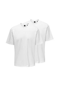 Набор из 2 футболок Onsfred ONLY & SONS, белый
