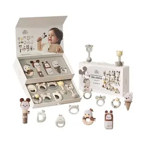 Игрушки для малышей Disney, Double-Layer Box, Original, Baby Baby Rattles 1 2-Piece Set