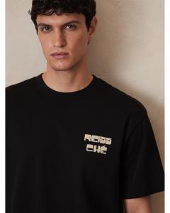 Футболка CHE с принтом Roda Palm REISS, черный