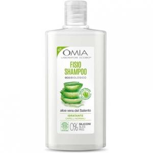 Fisio Eco Bio Шампунь с алоэ вера дель Саленто для нормальных волос 200мл, Omia