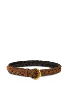 Плетеный ремень ETRO, коричневый